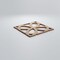 Ekena Millwork Small Daventry Decorative Fretwork Wood Wall Panels, Birch, 11 3/8"W x 11 3/8"H x 3/8"T WALW12X12X0375DVNBI - alternate 4